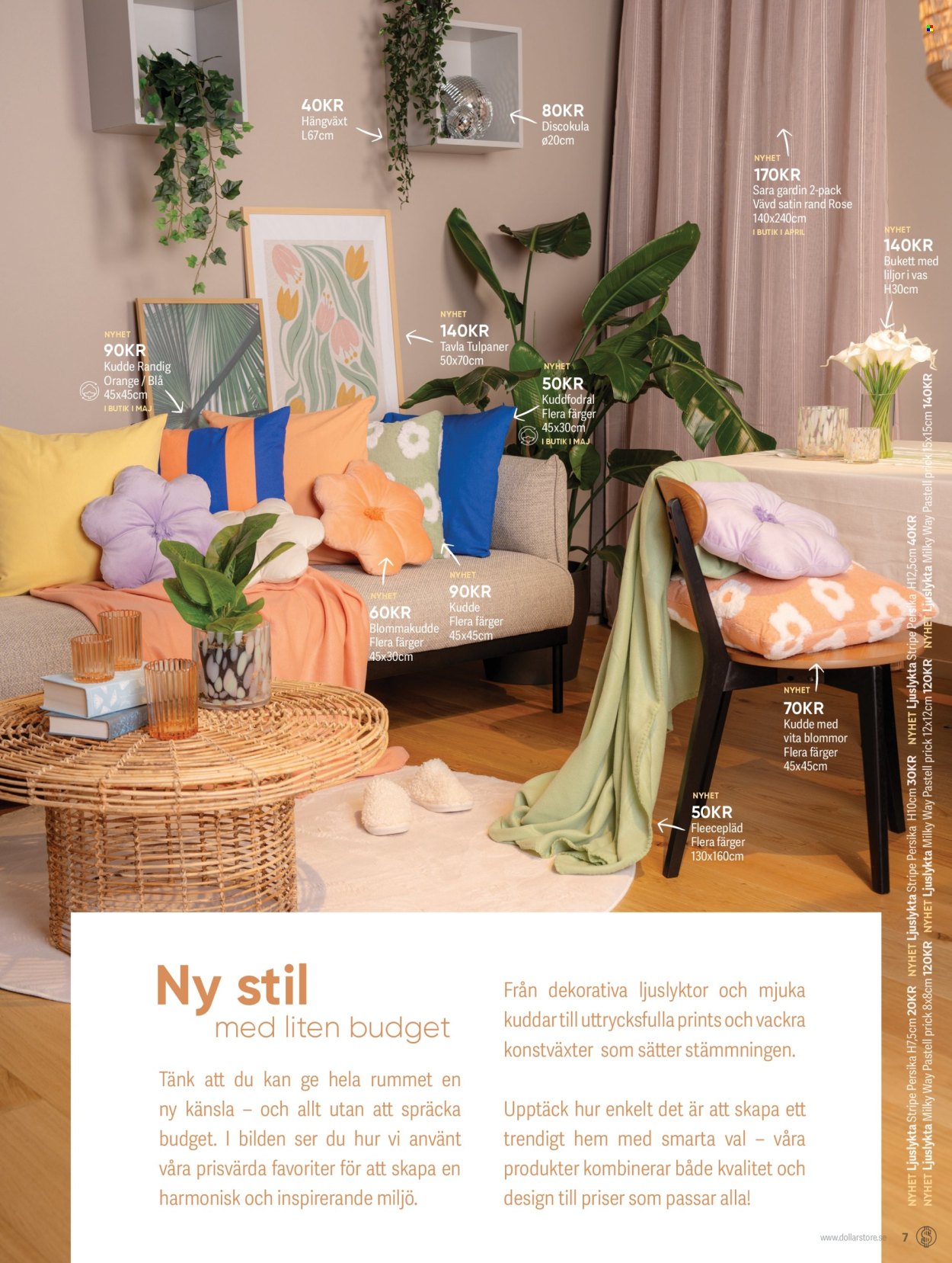 DollarStore reklamblad. Sida 1