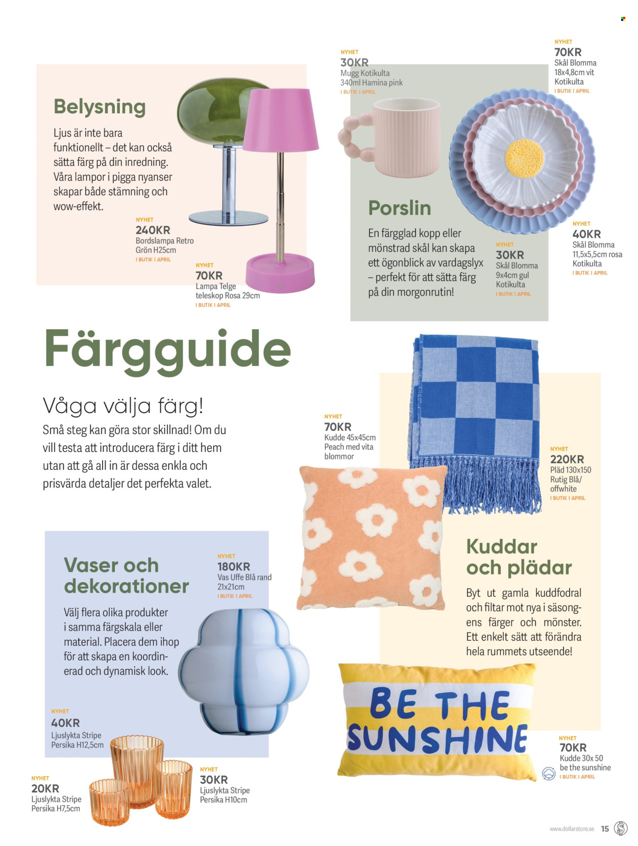 DollarStore reklamblad. Sida 1