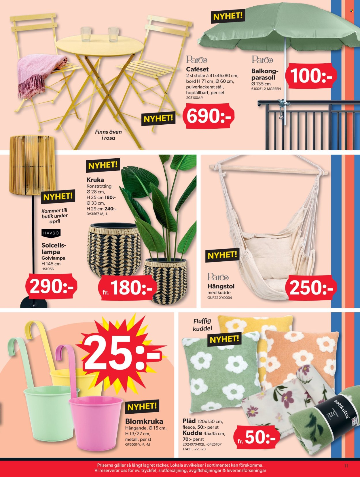 DollarStore reklamblad - 7/4 2025 - 30/6 2025. Sida 1