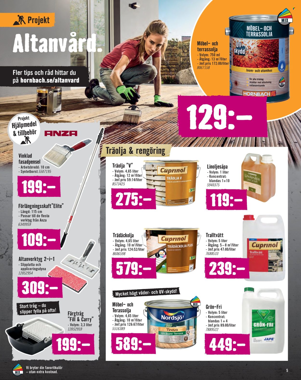 Hornbach reklamblad - 13/4 2025 - 11/5 2025. Sida 1