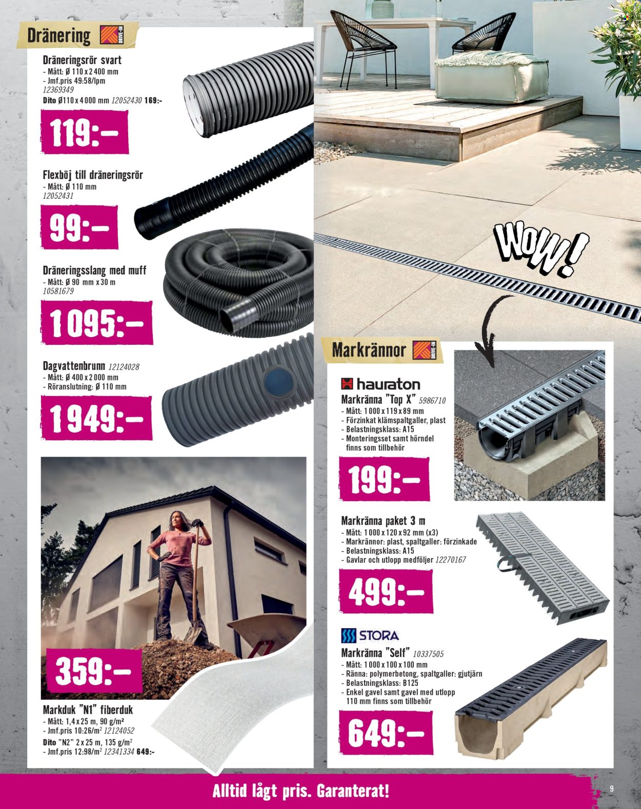 Hornbach reklamblad - 13/4 2025 - 11/5 2025. Sida 1