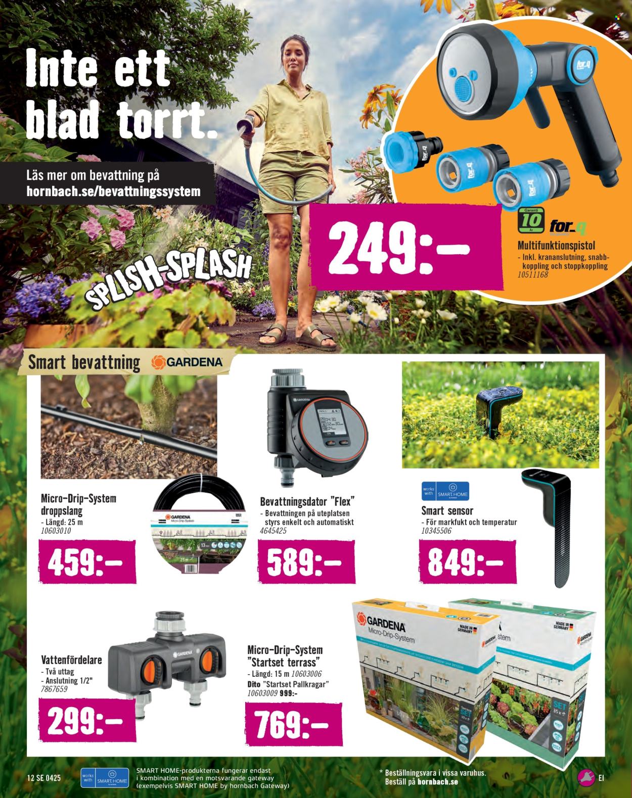 Hornbach reklamblad - 13/4 2025 - 11/5 2025. Sida 1