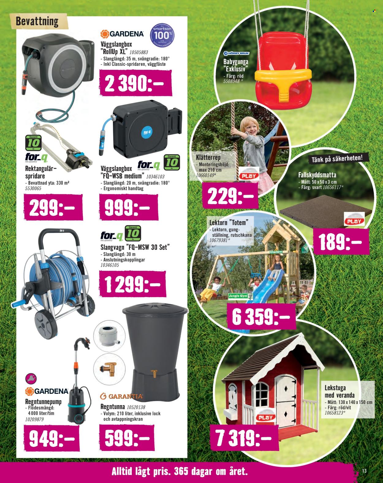 Hornbach reklamblad - 13/4 2025 - 11/5 2025. Sida 1