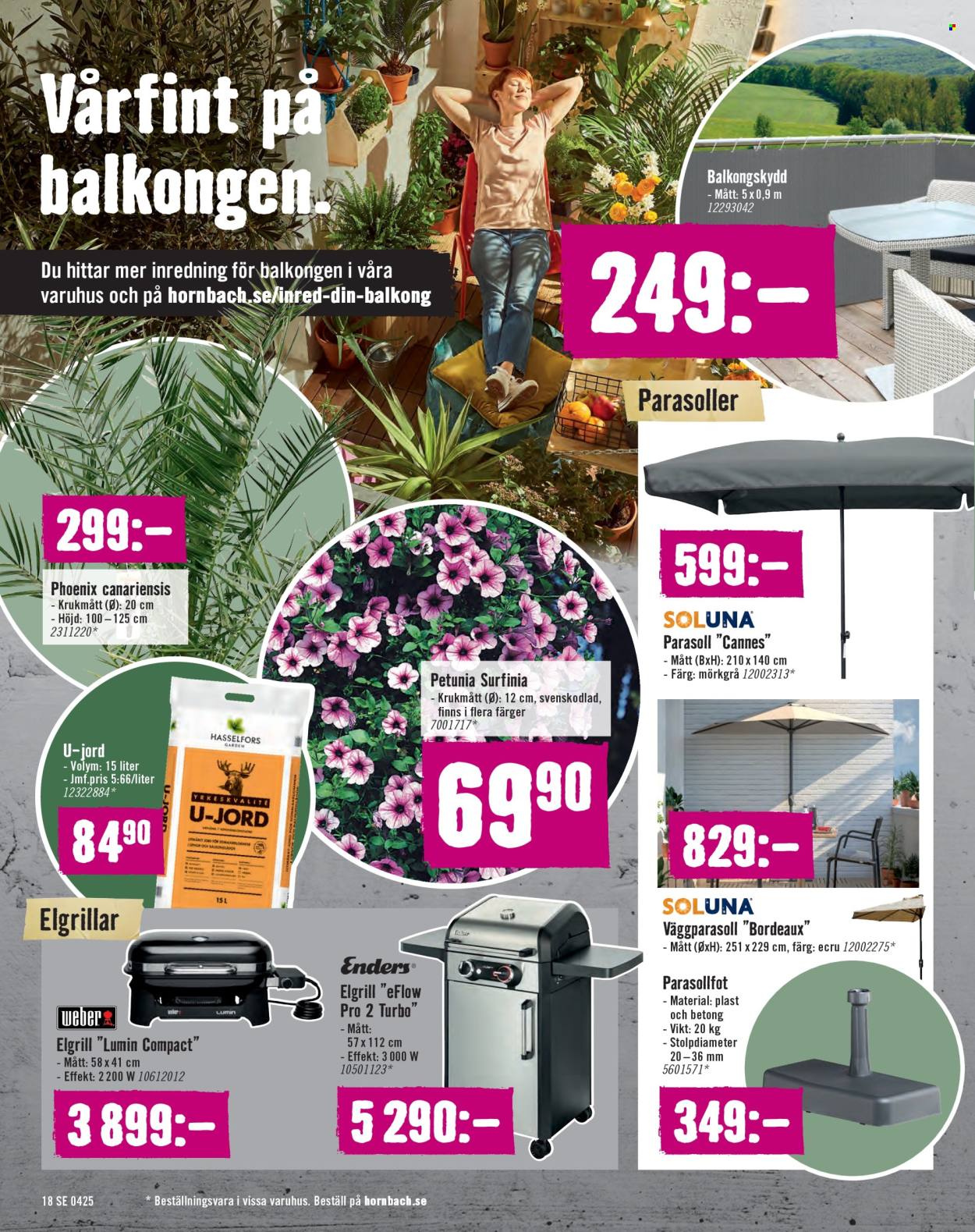 Hornbach reklamblad - 13/4 2025 - 11/5 2025. Sida 1