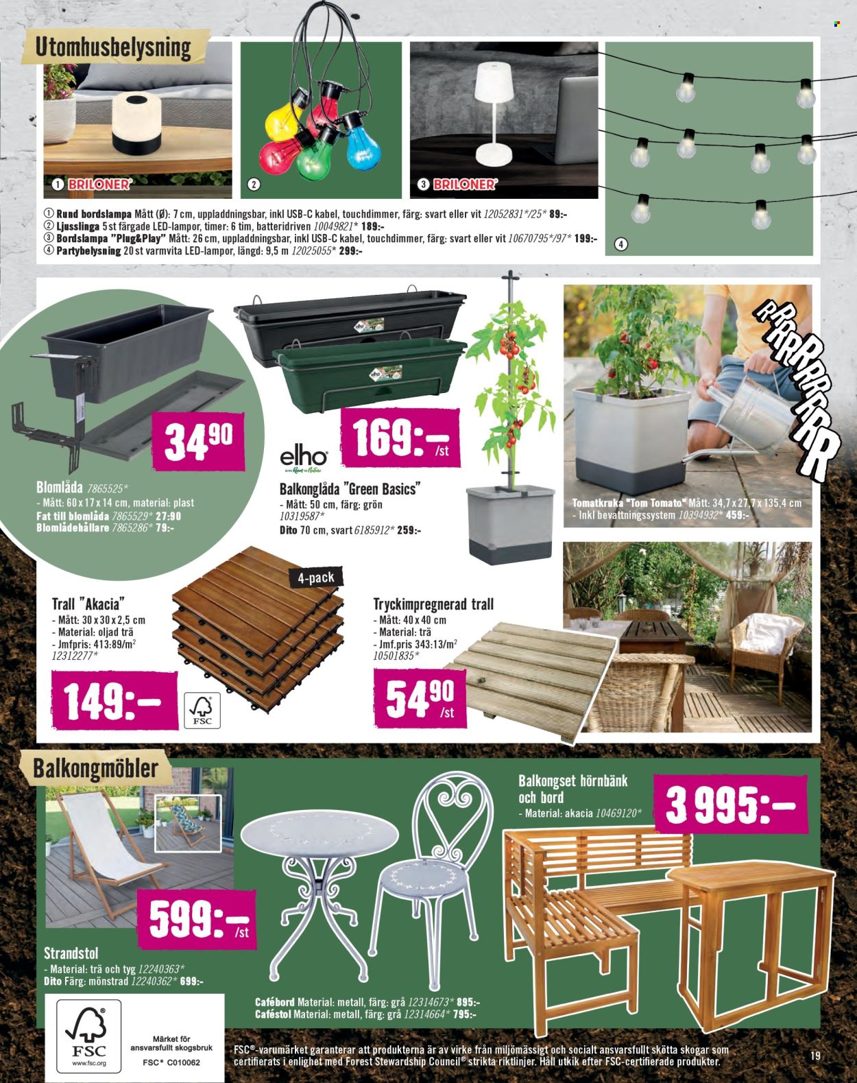 Hornbach reklamblad - 13/4 2025 - 11/5 2025. Sida 1