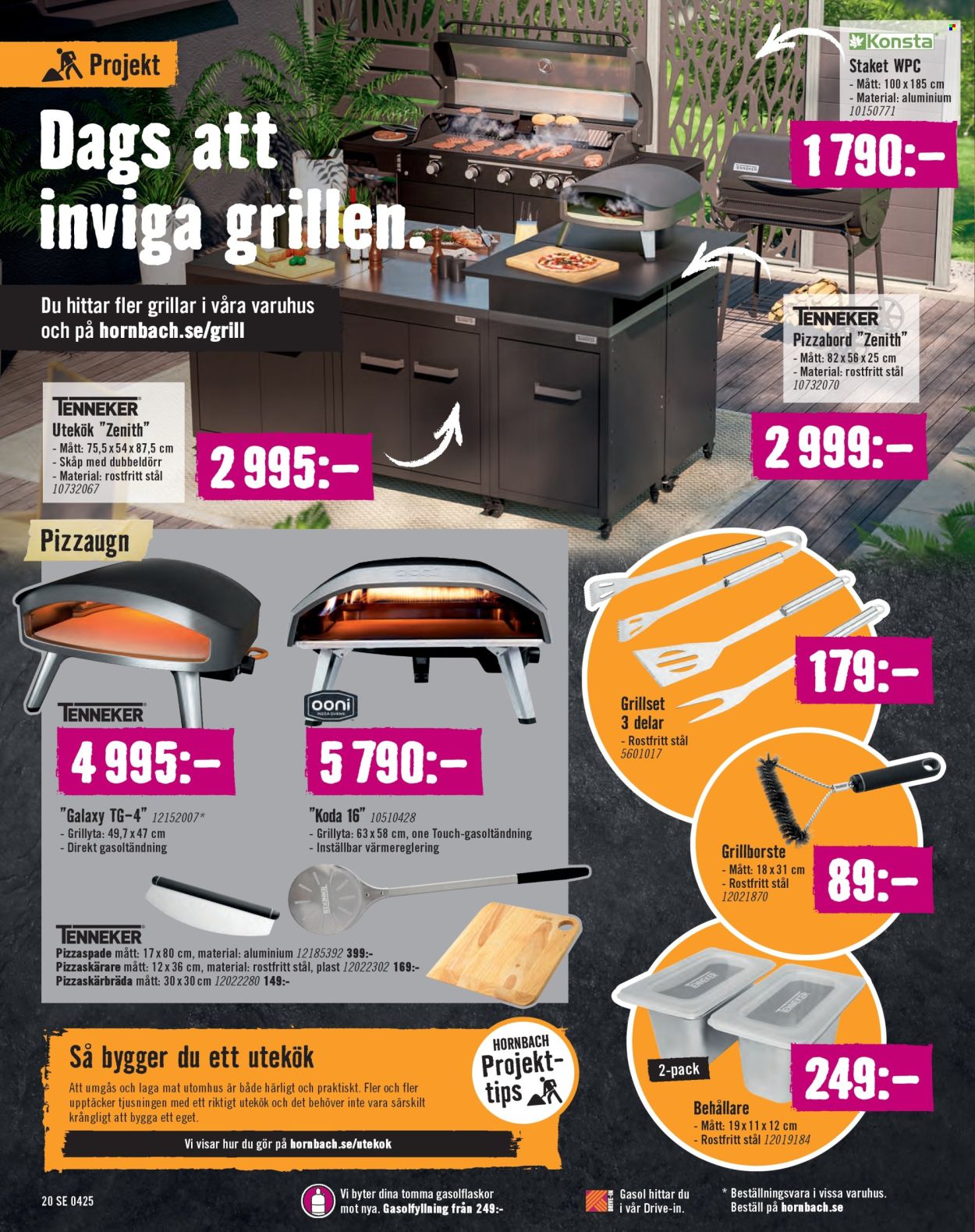 Hornbach reklamblad - 13/4 2025 - 11/5 2025. Sida 1