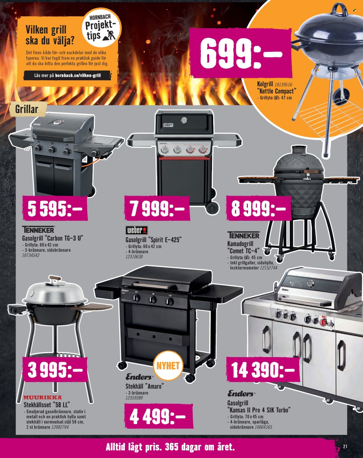 Hornbach reklamblad - 13/4 2025 - 11/5 2025. Sida 1