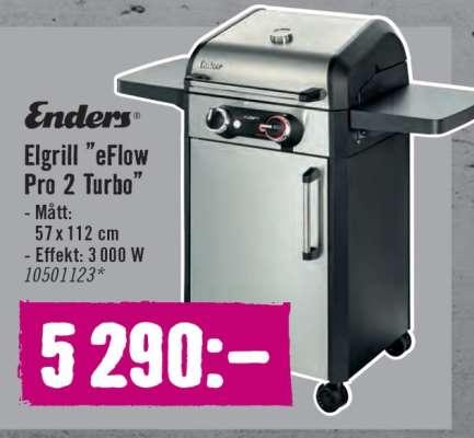 Enders Elgrill 'eFlow Pro 2 Turbo'