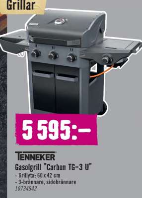Gasolgrill "Carbon TG-3 U"