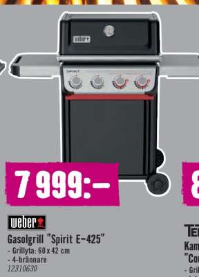 Gasolgrill "Spirit E-425"