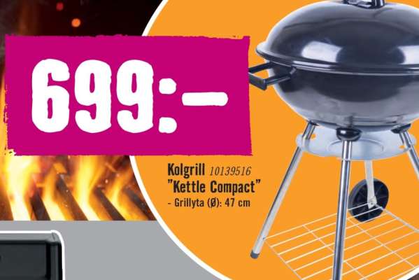 Kolgrill "Kettle Compact"