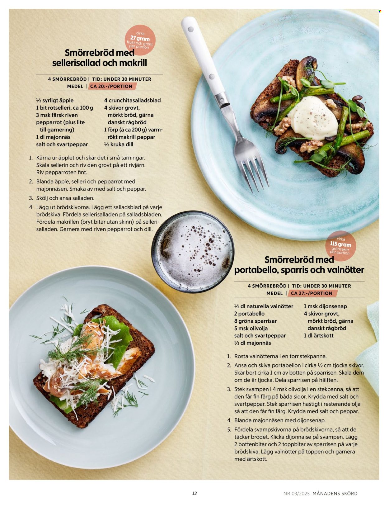 ICA reklamblad. Sida 1