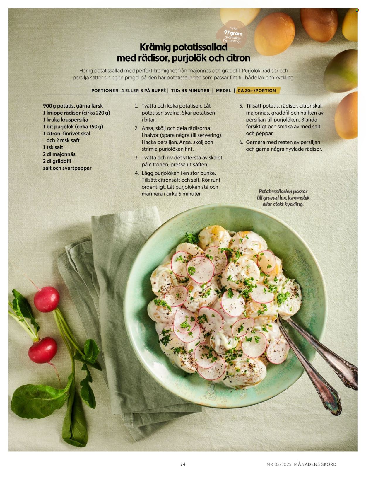 ICA reklamblad. Sida 1