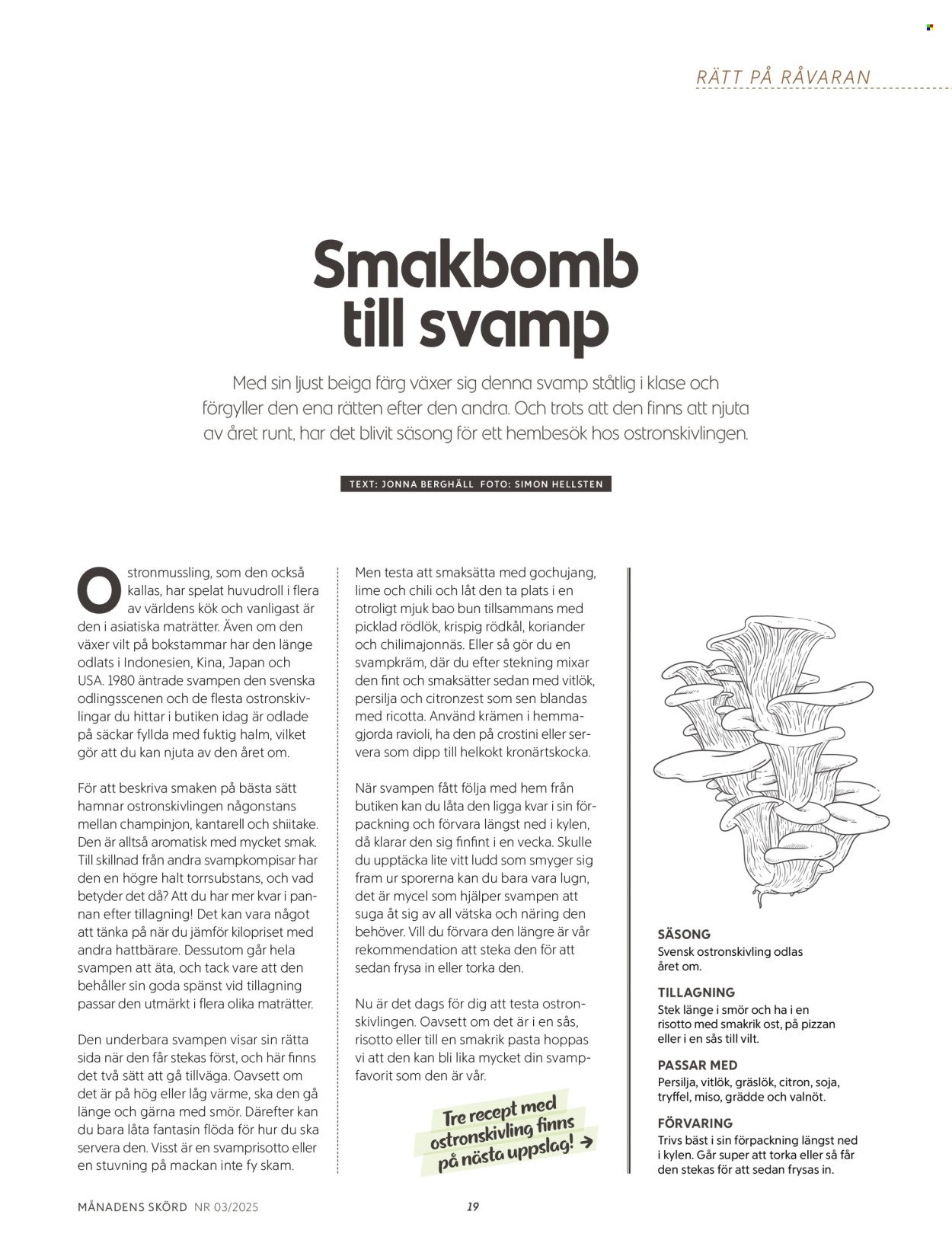 ICA reklamblad. Sida 1