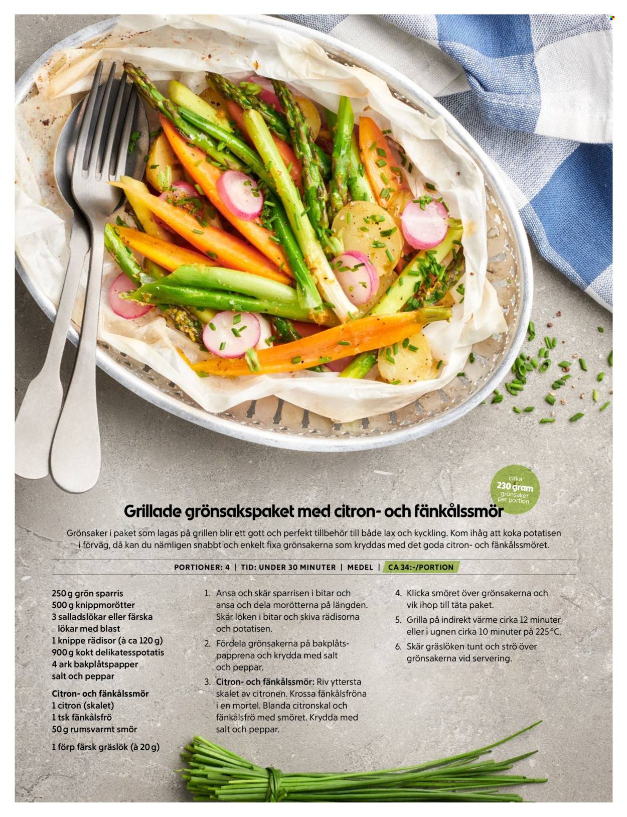 ICA reklamblad. Sida 1