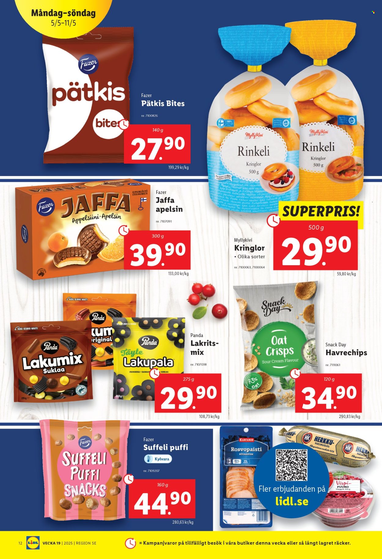 Lidl reklamblad - 5/5 2025 - 11/5 2025. Sida 1
