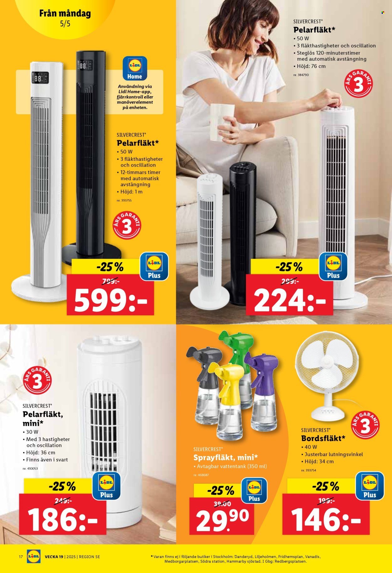 Lidl reklamblad - 5/5 2025 - 11/5 2025. Sida 1
