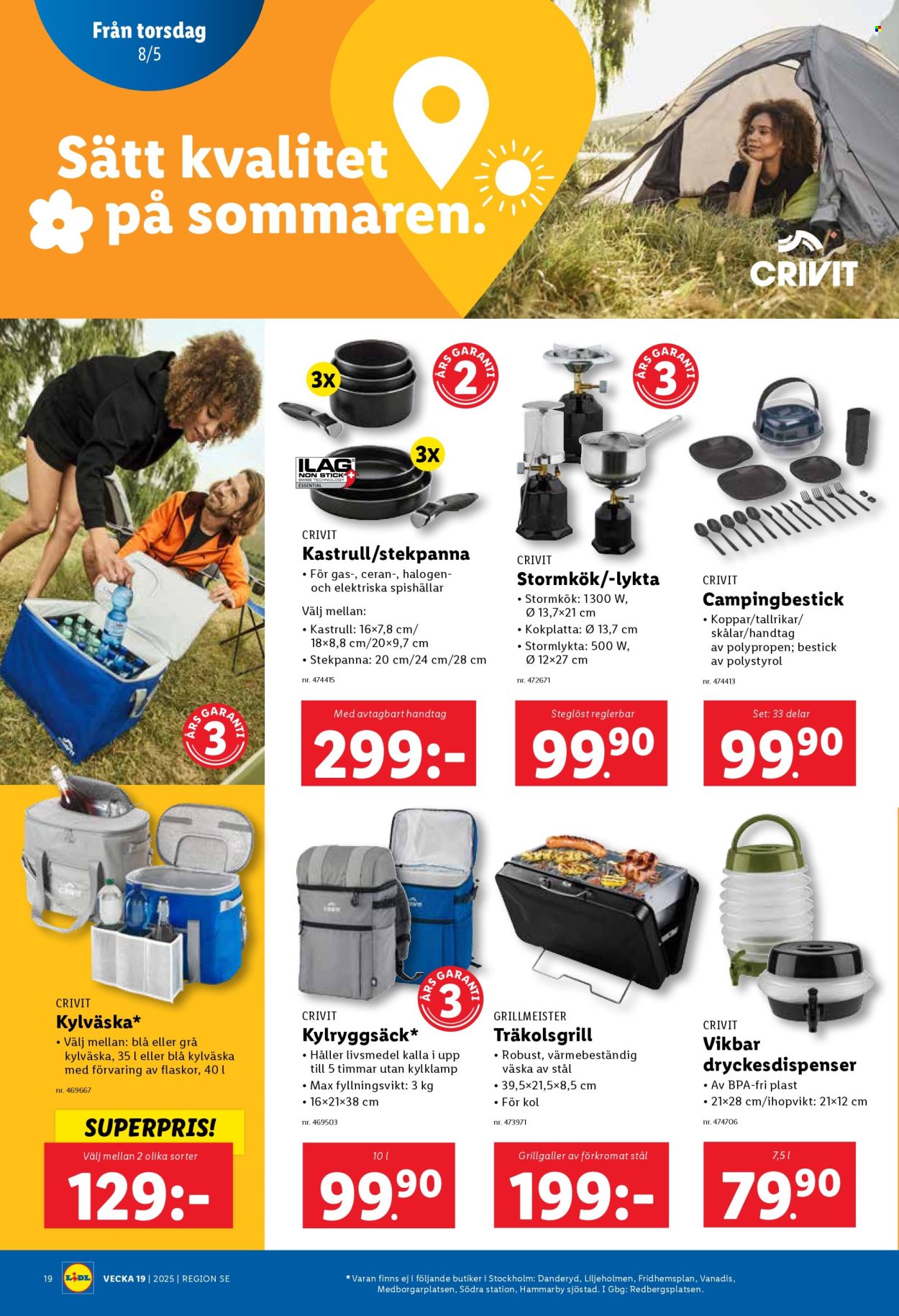 Lidl reklamblad - 5/5 2025 - 11/5 2025. Sida 1