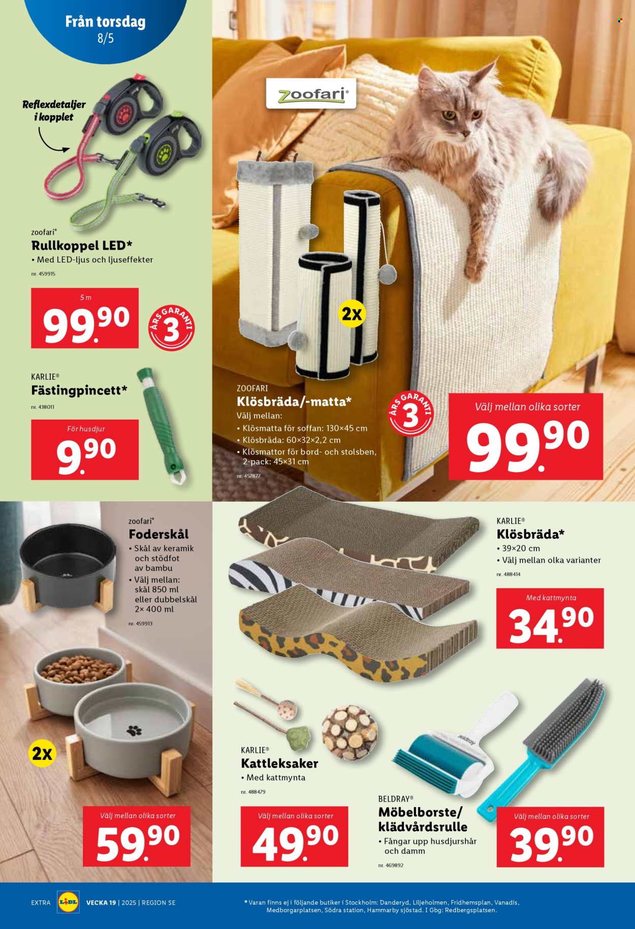Lidl reklamblad - 5/5 2025 - 11/5 2025. Sida 1