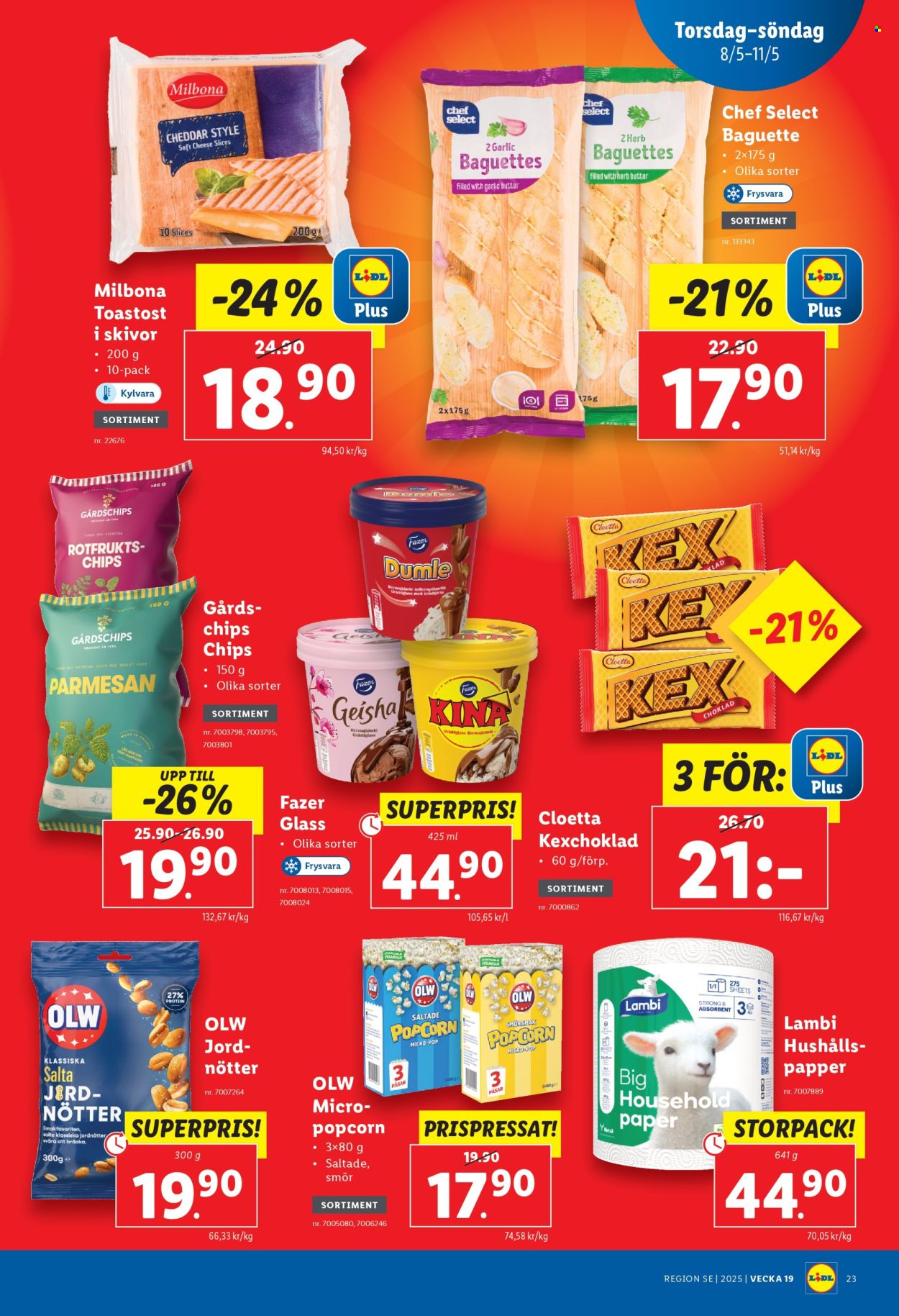 Lidl reklamblad - 5/5 2025 - 11/5 2025. Sida 1