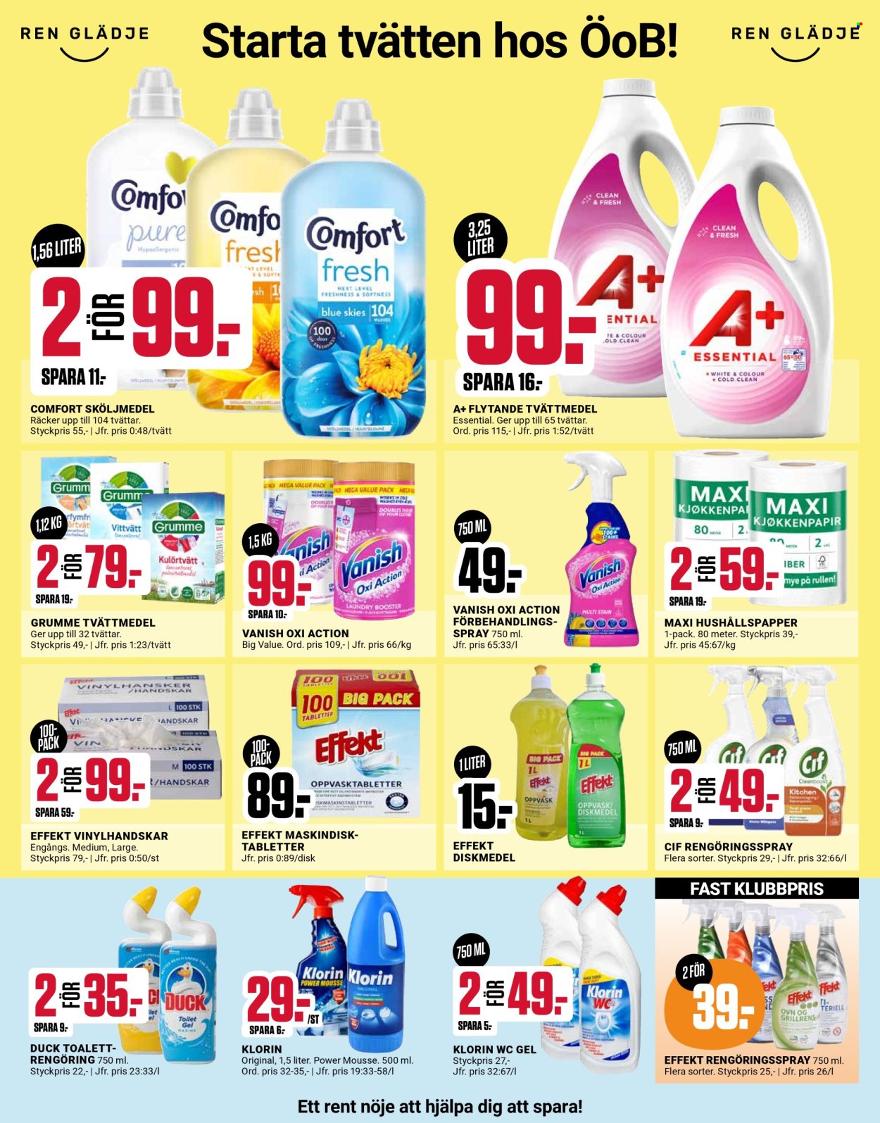 ÖoB reklamblad - 5/5 2025 - 11/5 2025. Sida 1