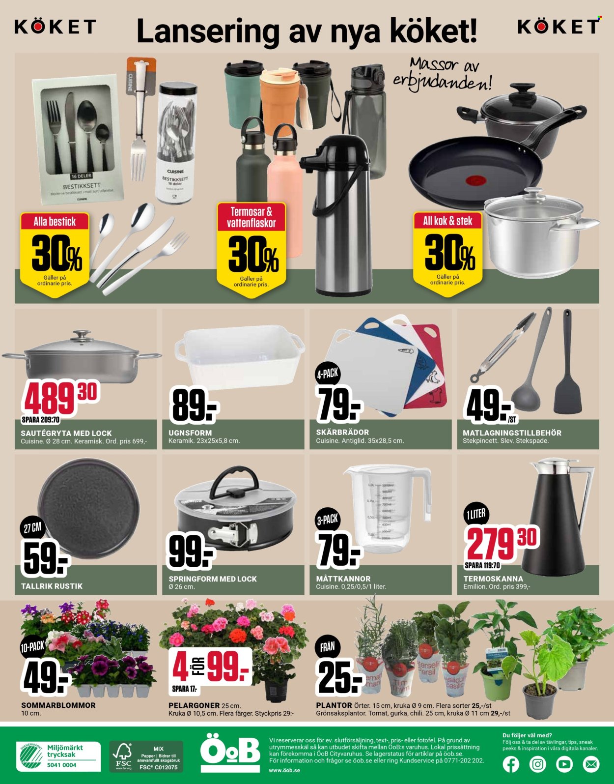 ÖoB reklamblad - 5/5 2025 - 11/5 2025. Sida 1