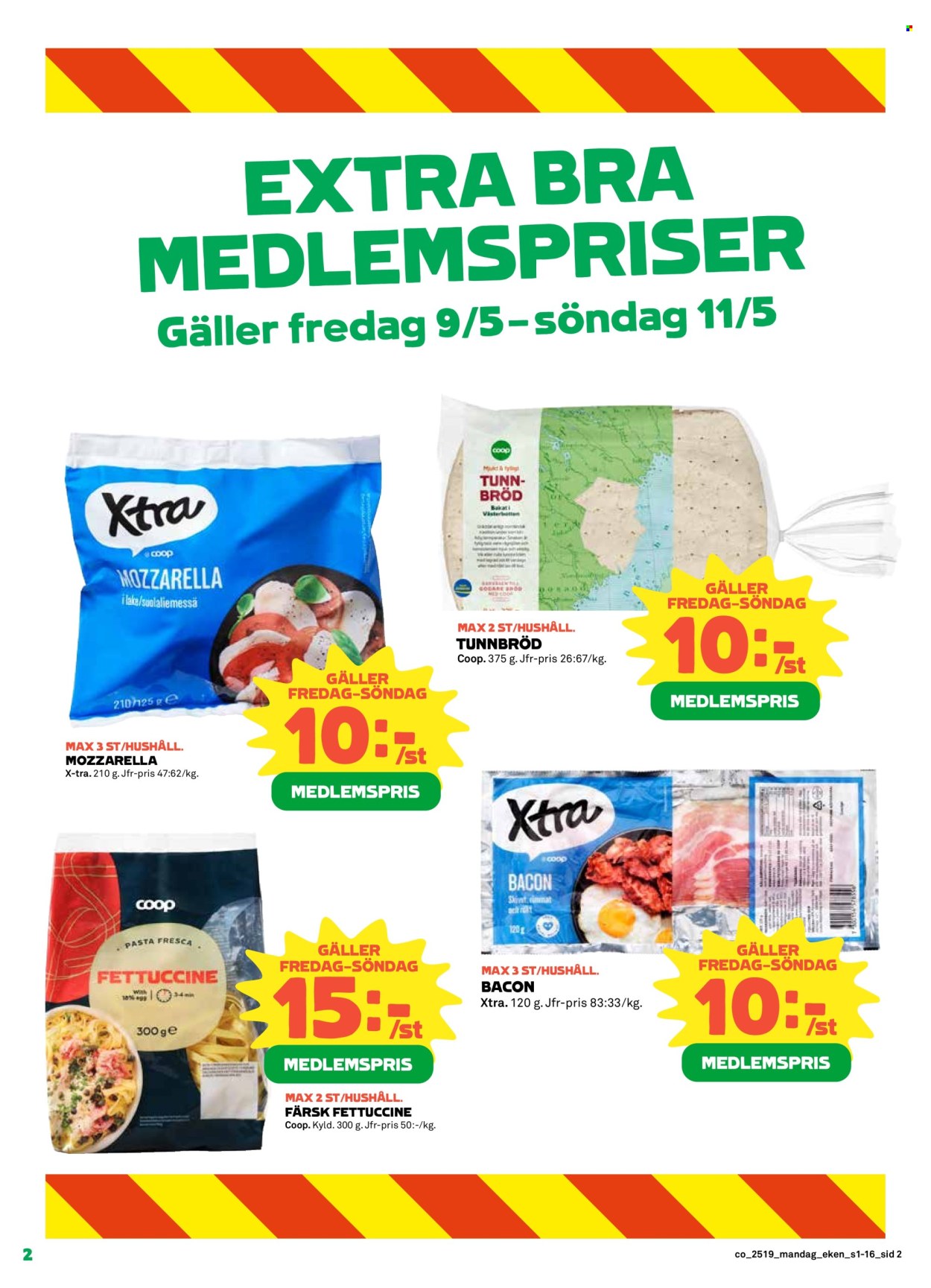Coop reklamblad - 5/5 2025 - 11/5 2025. Sida 1