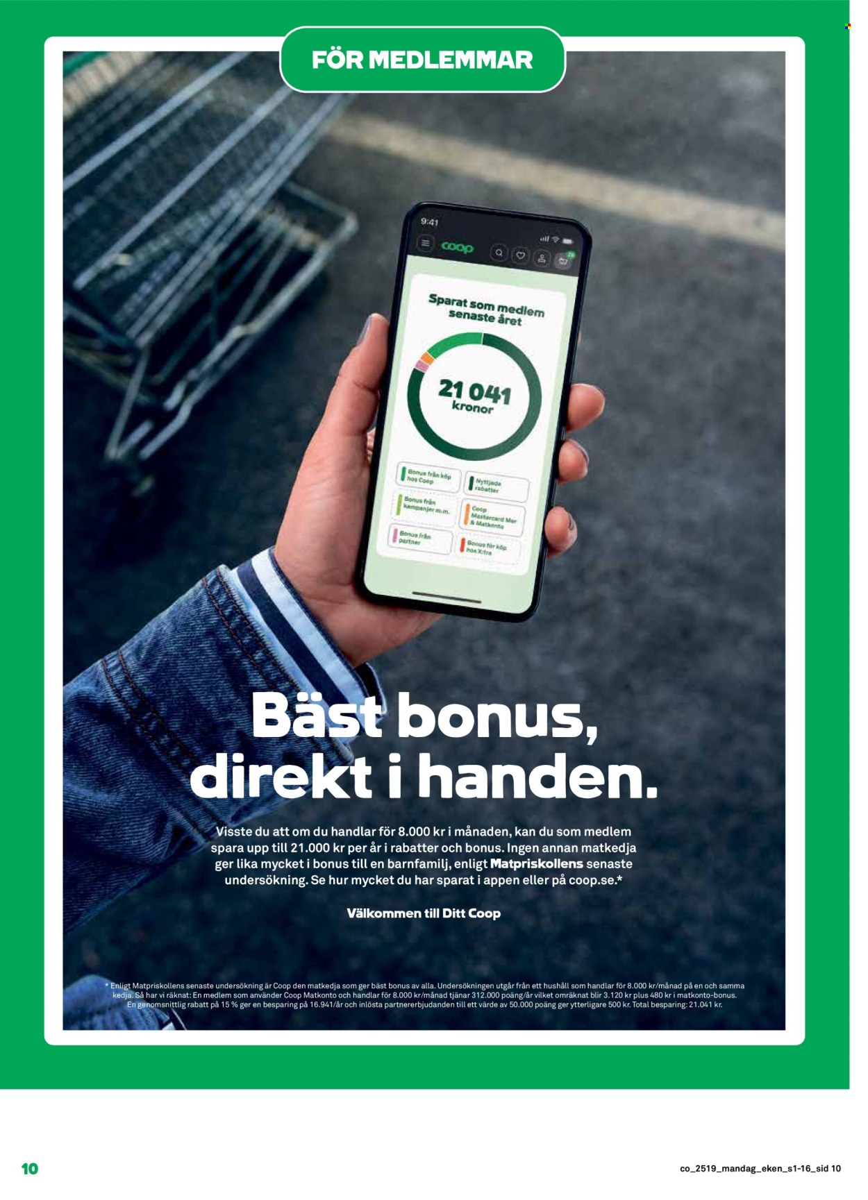 Coop reklamblad - 5/5 2025 - 11/5 2025. Sida 1