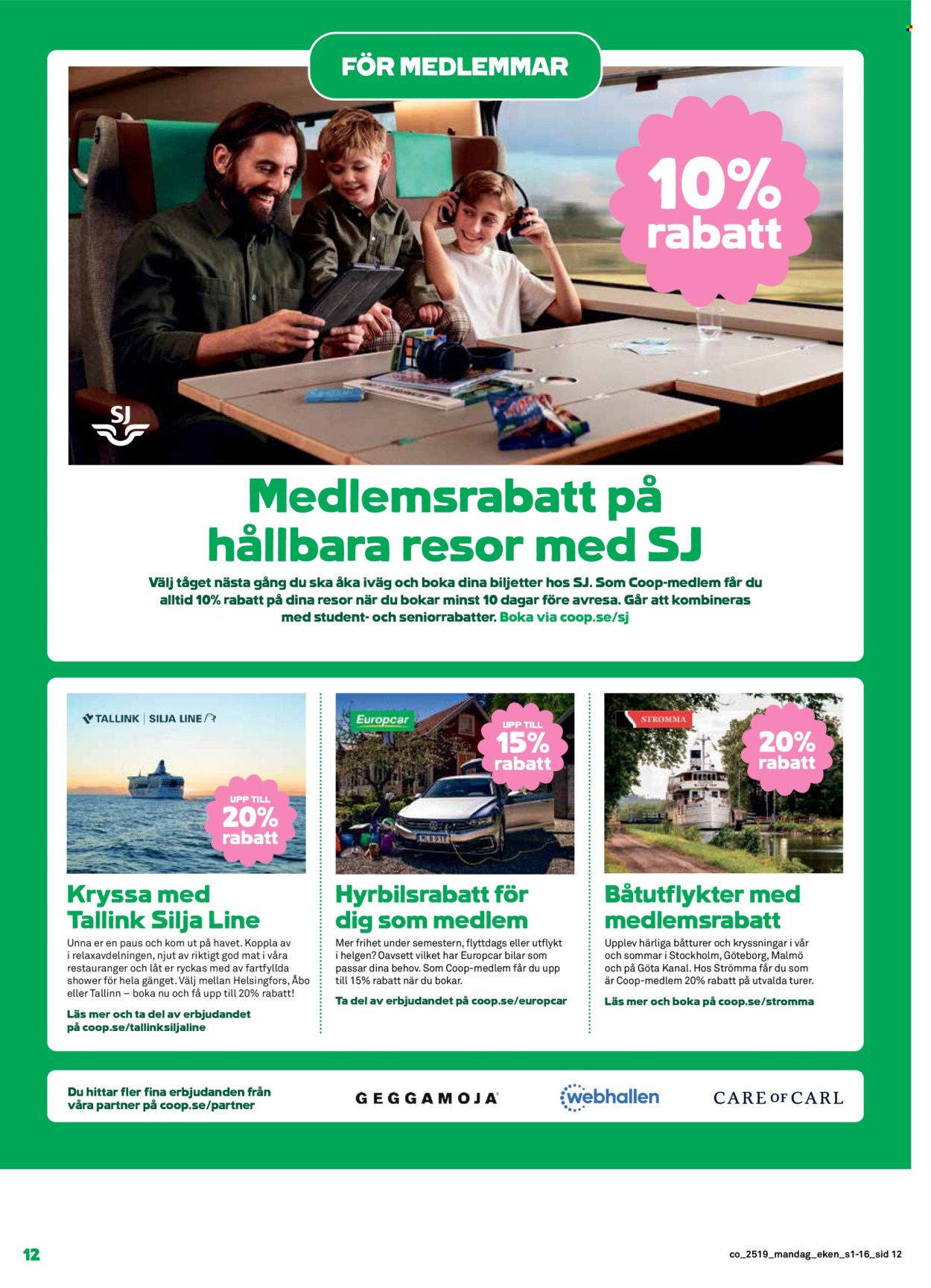 Coop reklamblad - 5/5 2025 - 11/5 2025. Sida 1