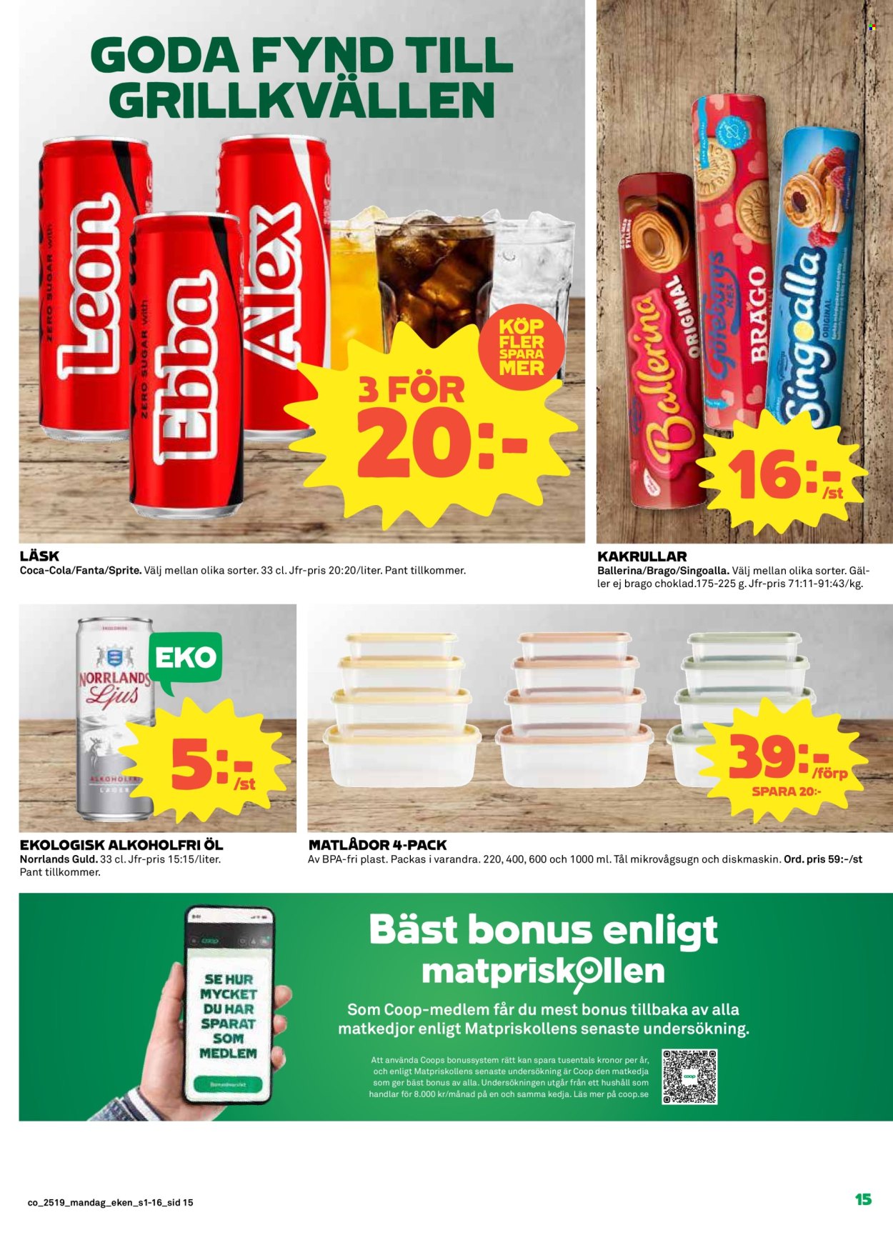 Coop reklamblad - 5/5 2025 - 11/5 2025. Sida 1