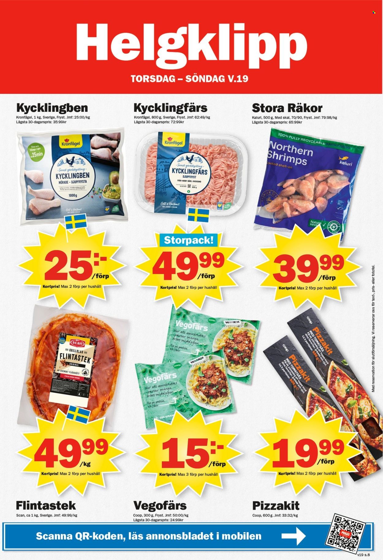 Pekås reklamblad - 5/5 2025 - 11/5 2025. Sida 1