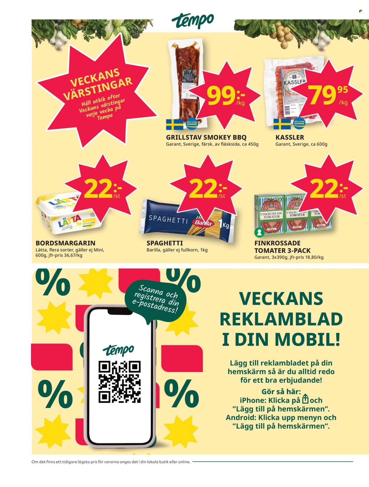 Tempo reklamblad - 5/5 2025 - 11/5 2025. Sida 1