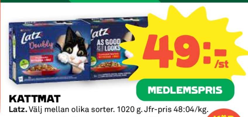 Kattmat Latz
