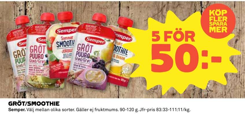 Gröt/Smoothie