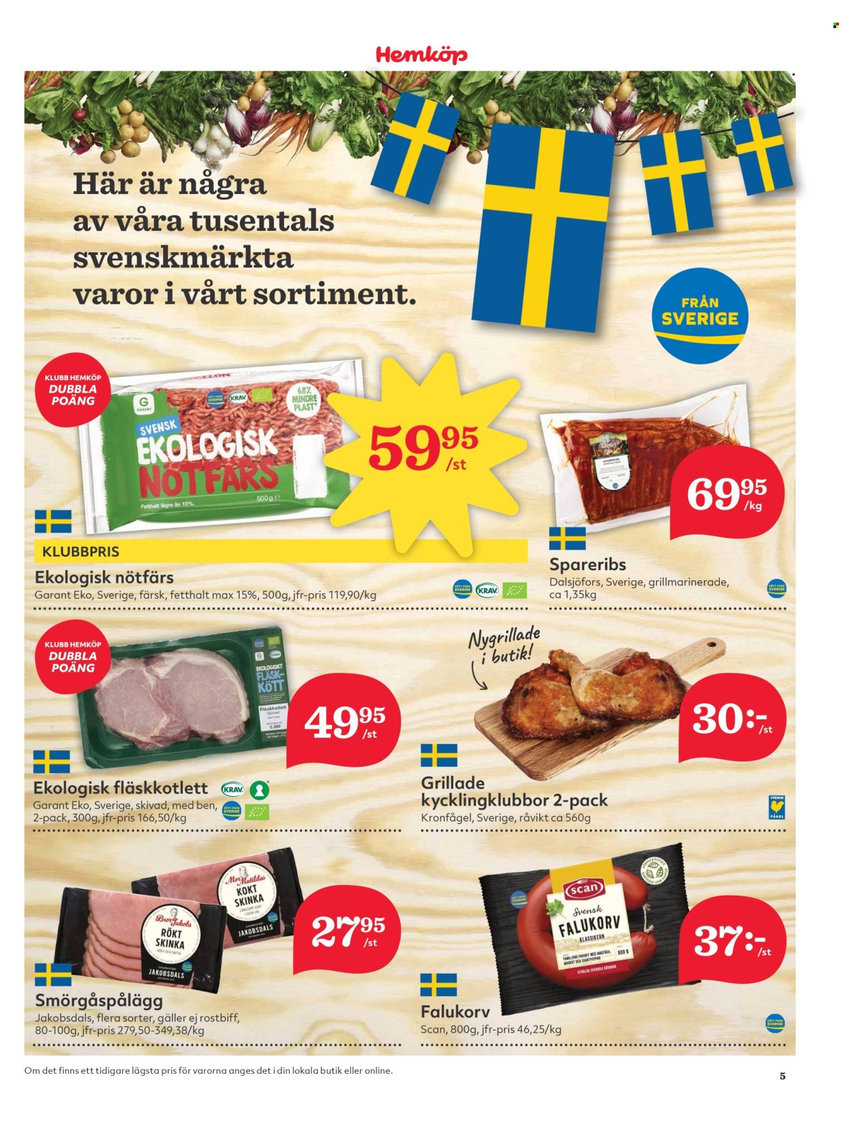 Hemköp reklamblad - 5/5 2025 - 11/5 2025. Sida 1