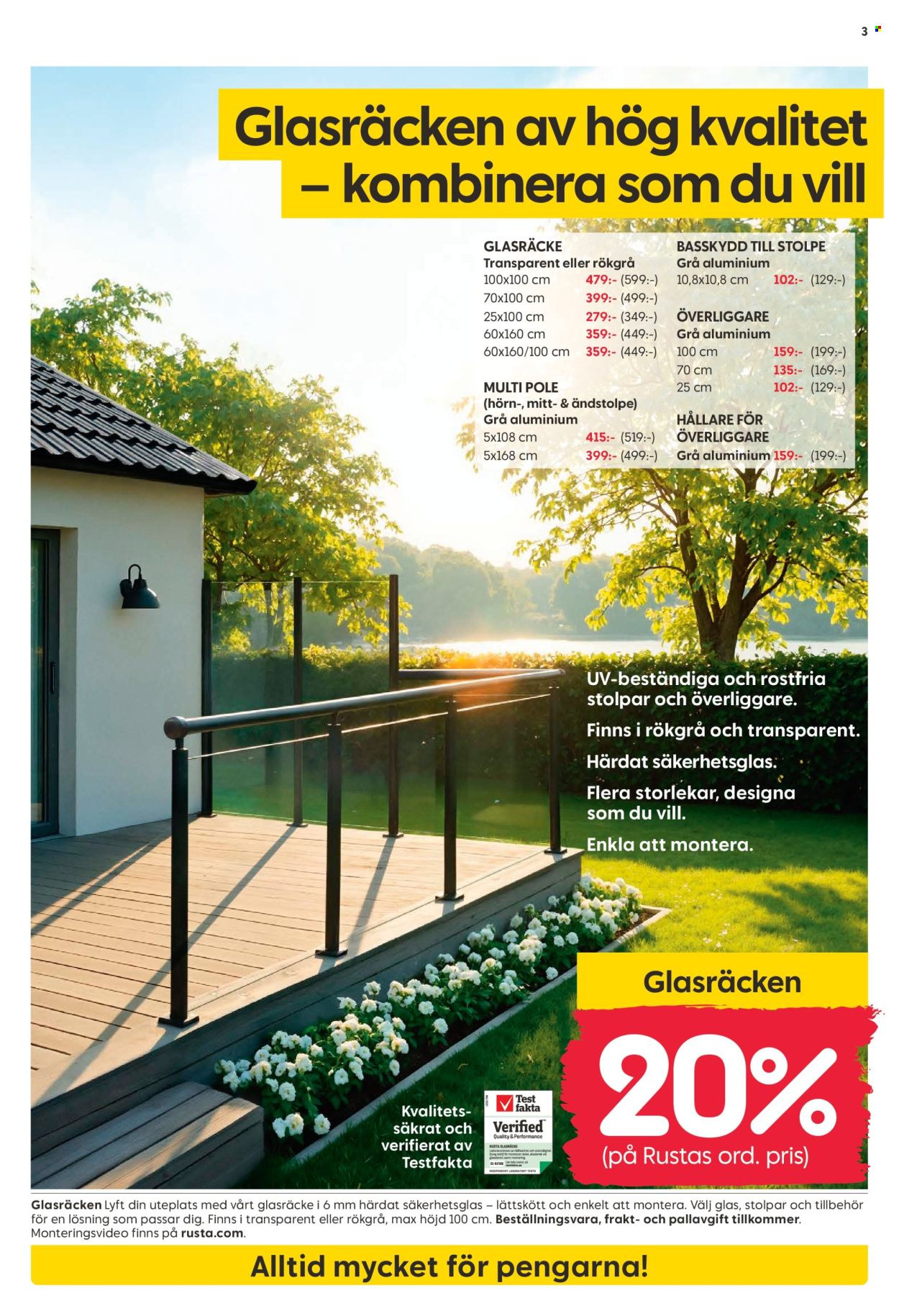 Rusta reklamblad - 5/5 2025 - 11/5 2025. Sida 1