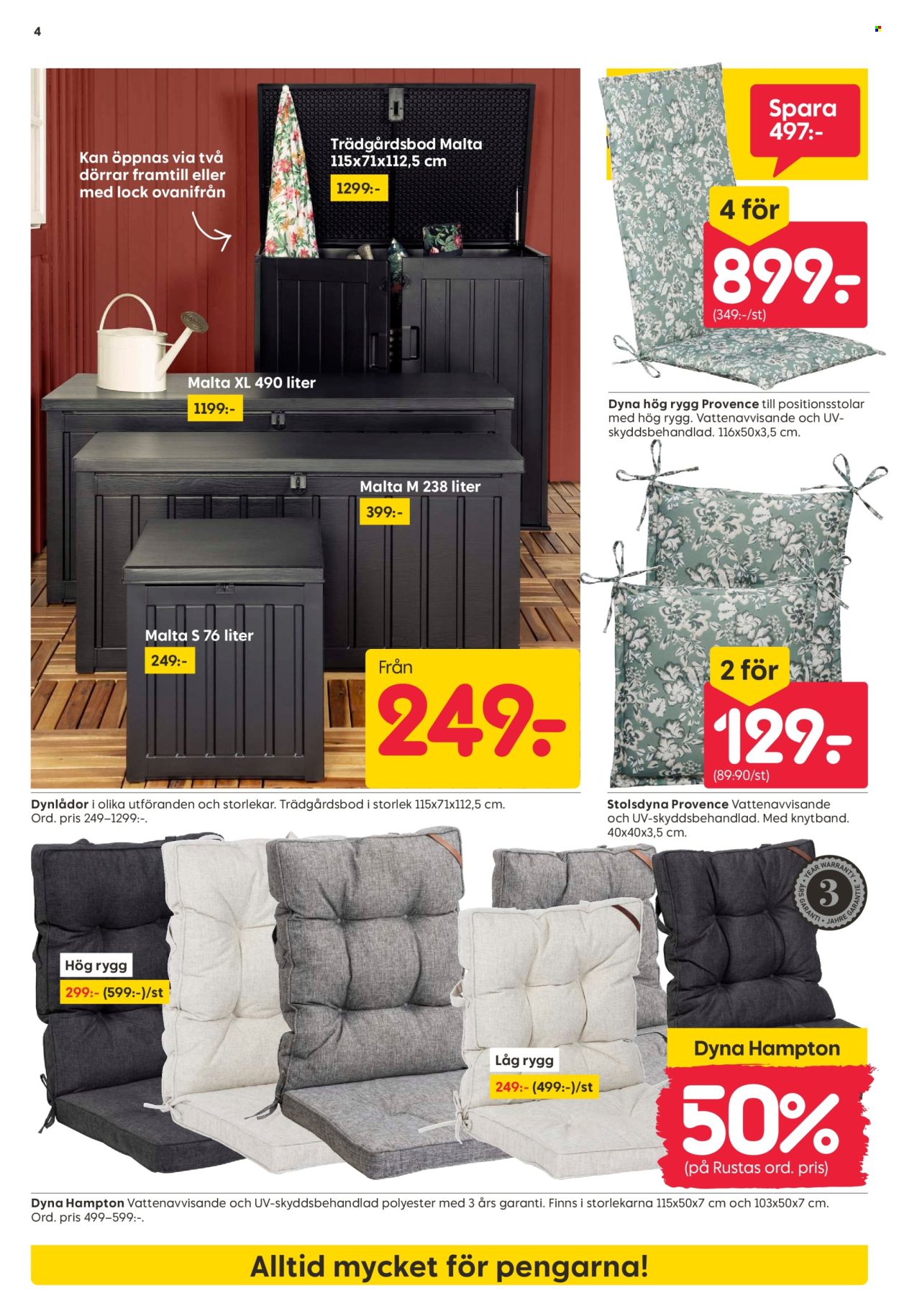 Rusta reklamblad - 5/5 2025 - 11/5 2025. Sida 1