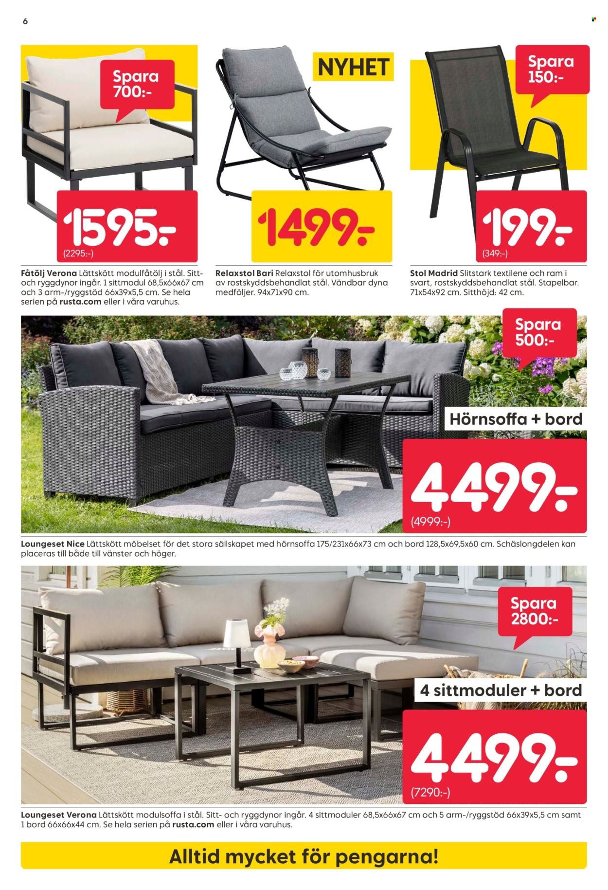 Rusta reklamblad - 5/5 2025 - 11/5 2025. Sida 1
