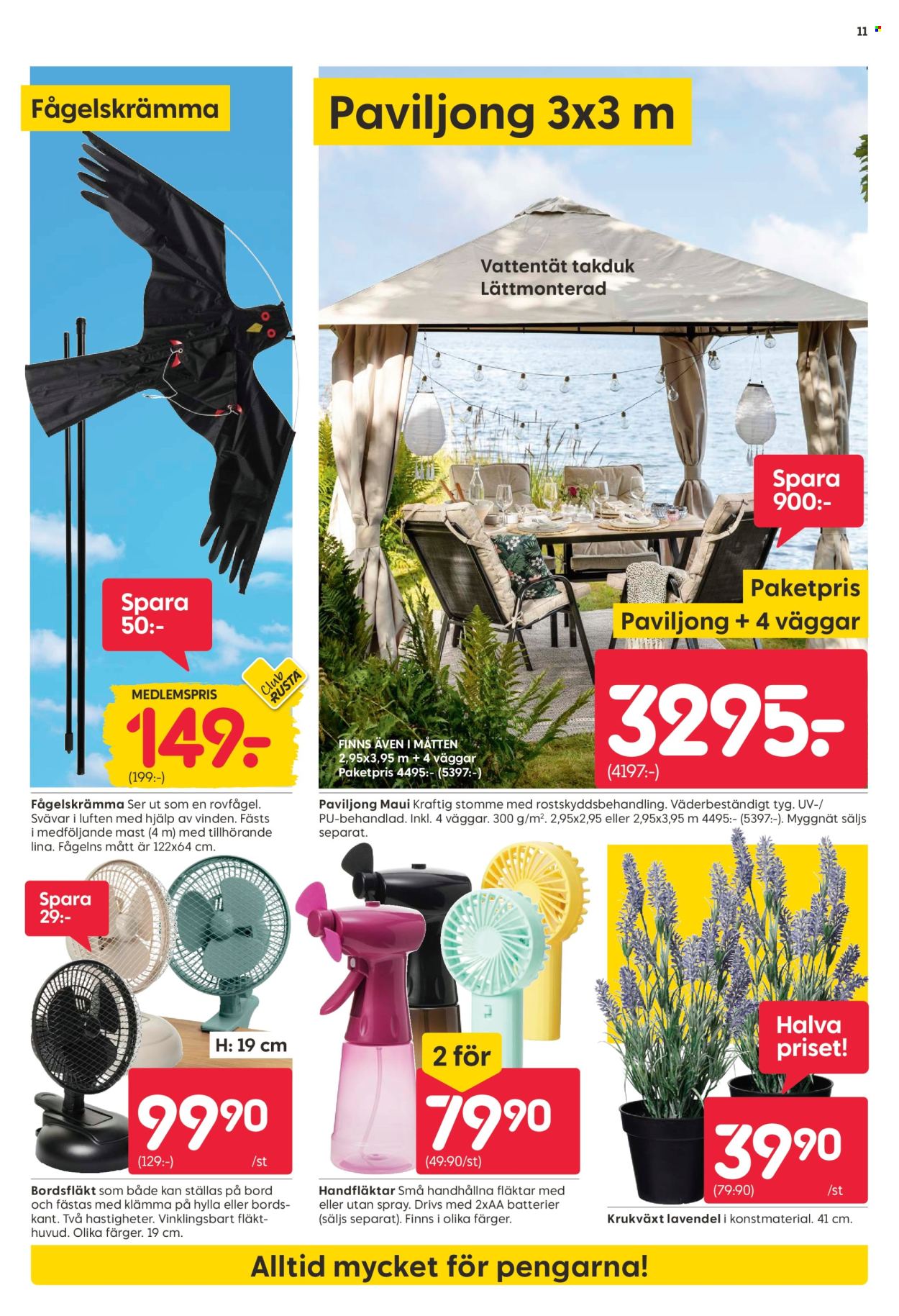 Rusta reklamblad - 5/5 2025 - 11/5 2025. Sida 1