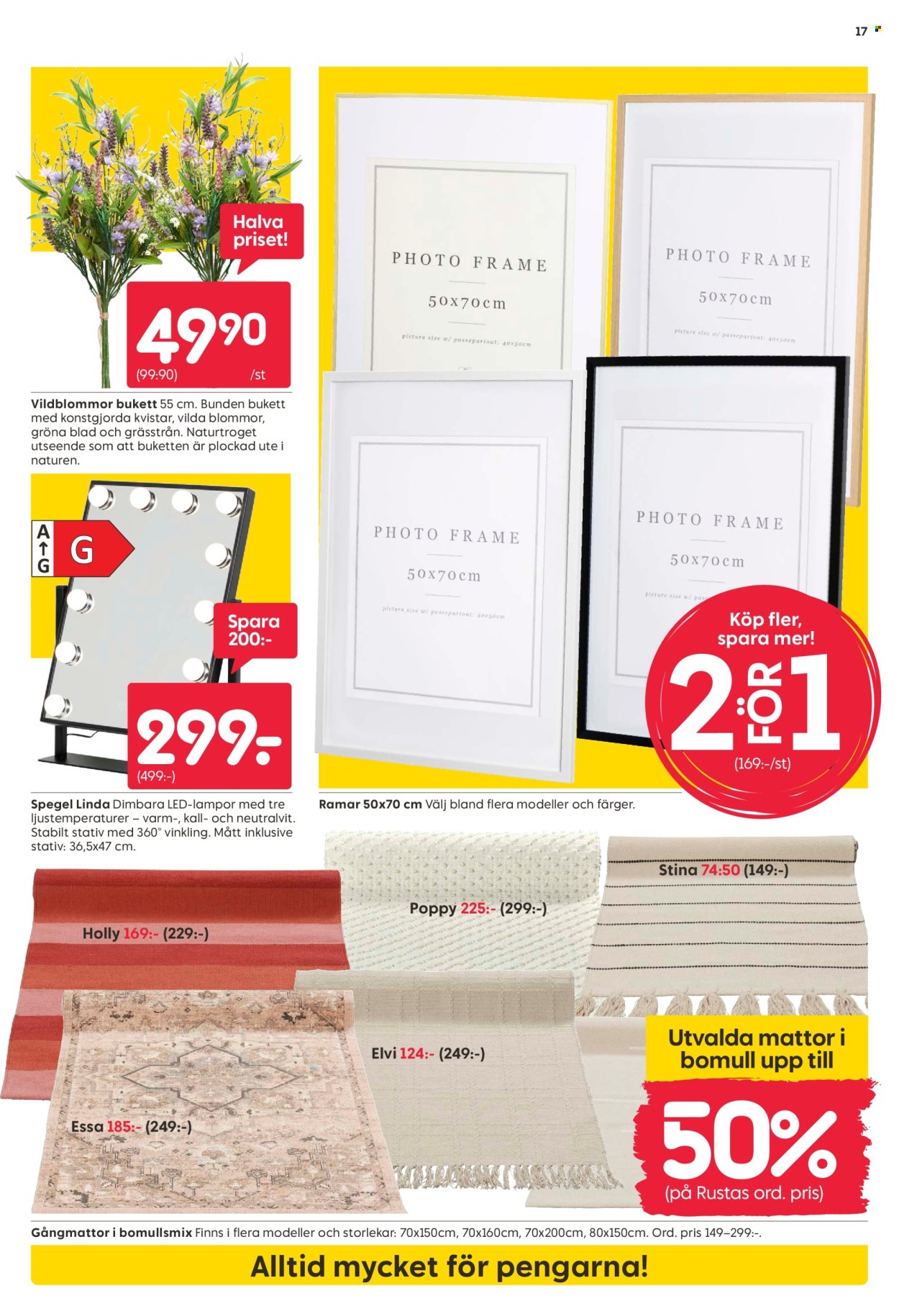 Rusta reklamblad - 5/5 2025 - 11/5 2025. Sida 1
