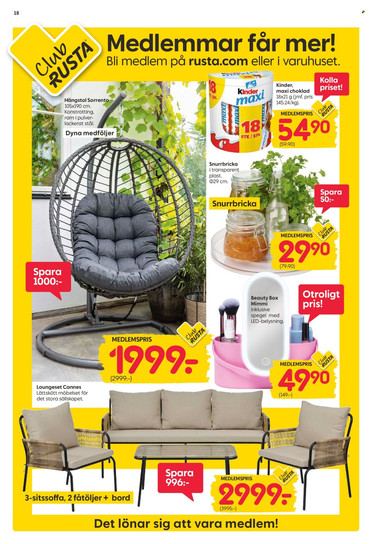 Rusta reklamblad - 5/5 2025 - 11/5 2025. Sida 1