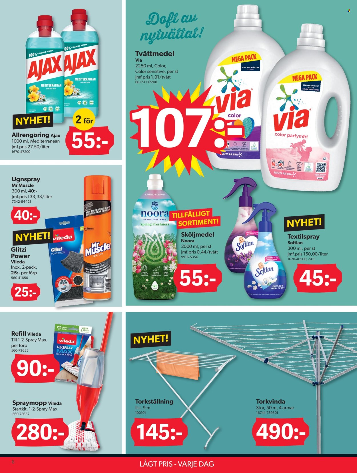 DollarStore reklamblad - 5/5 2025 - 18/5 2025. Sida 1