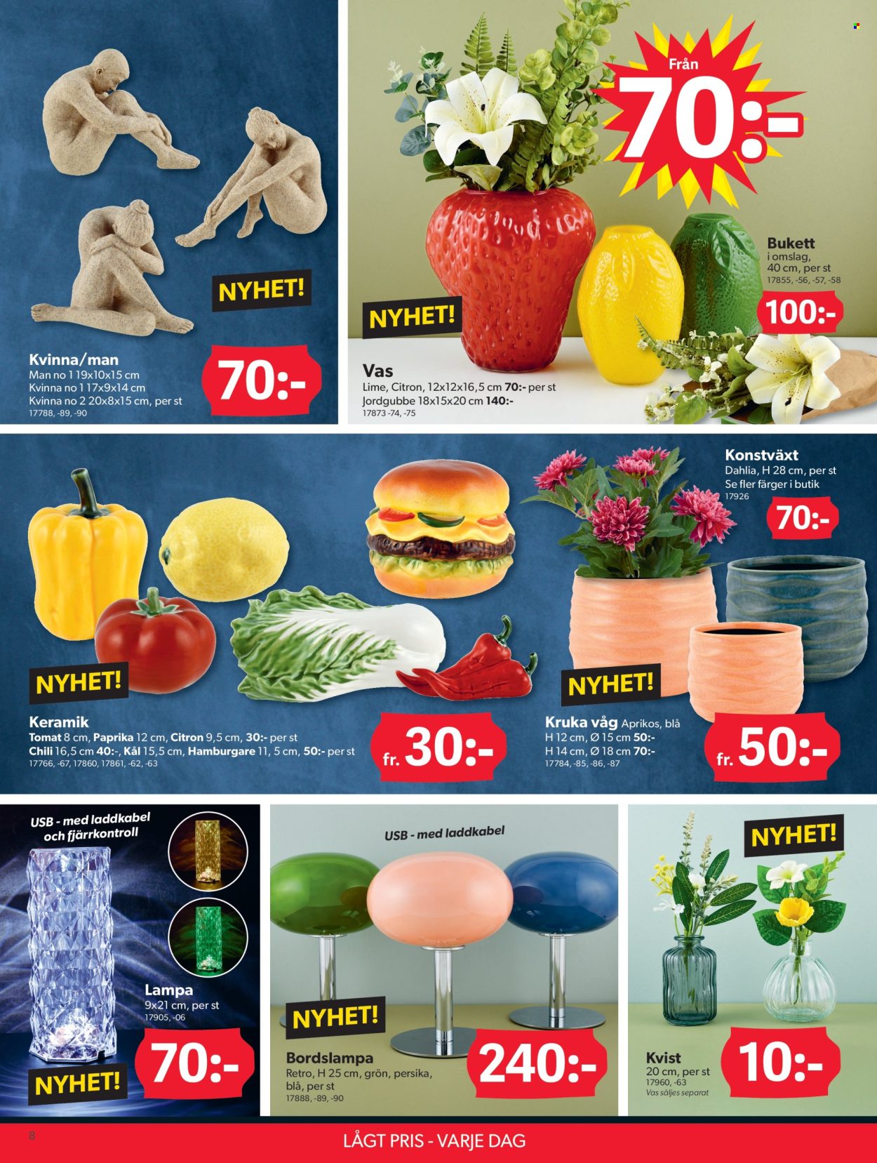 DollarStore reklamblad - 5/5 2025 - 18/5 2025. Sida 1