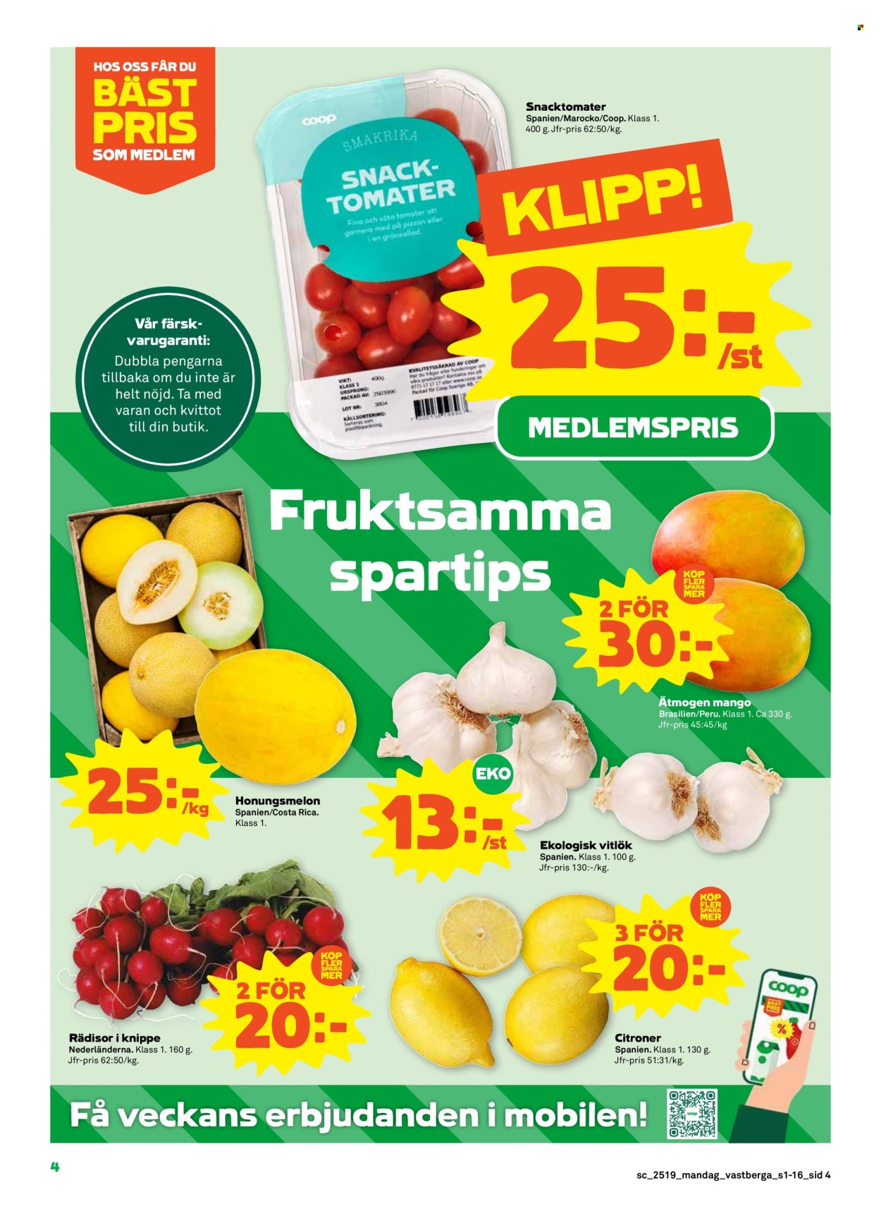 Stora Coop reklamblad - 5/5 2025 - 11/5 2025. Sida 1