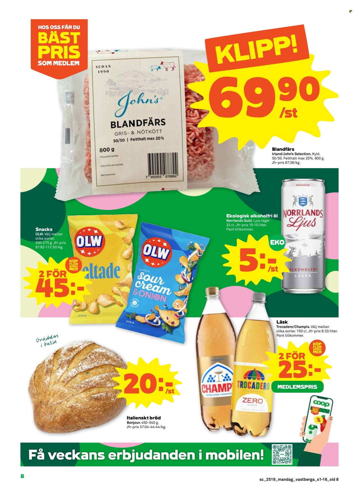 Stora Coop reklamblad - 5/5 2025 - 11/5 2025. Sida 1