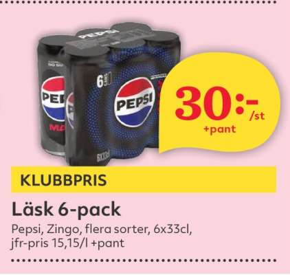 LÄSK 6-PACK