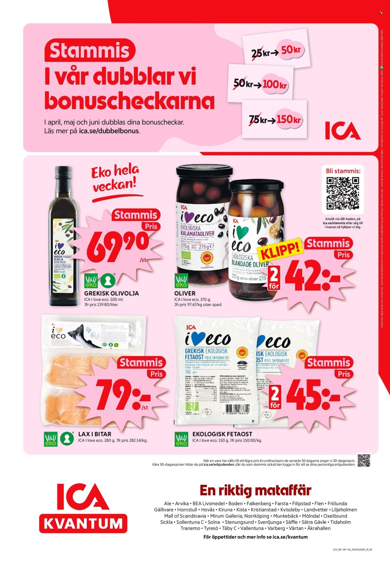 ICA reklamblad - 5/5 2025 - 11/5 2025. Sida 1