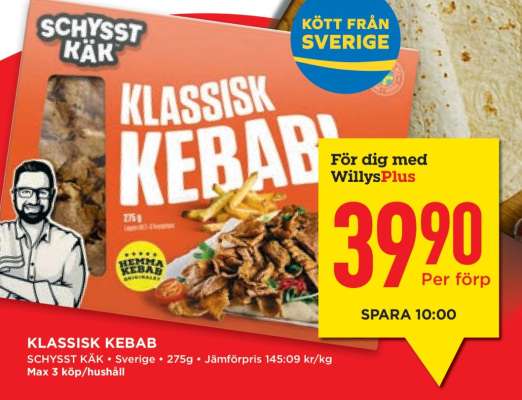 Klassisk Kebab