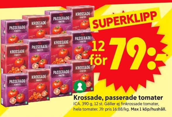 KROSSADE, PASSERADE TOMATER