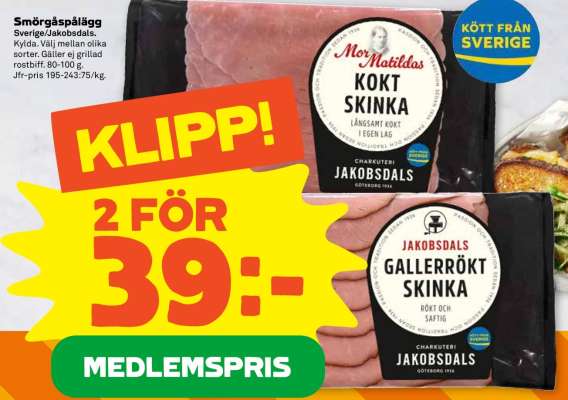 SMÖRGÅSPÅLÄGG